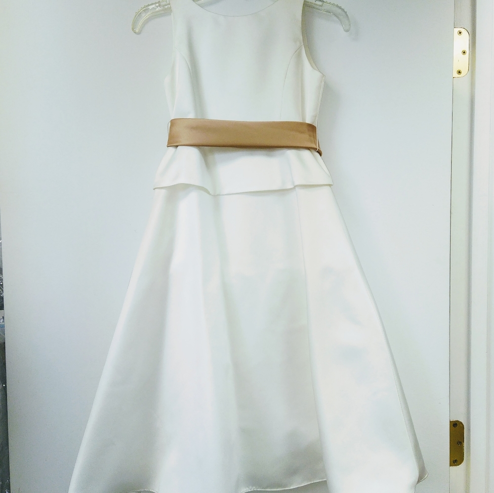 Dress long Us Angels size 6X white